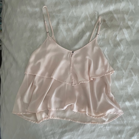 Lush light pink crop tank top - Picture 6 of 6
